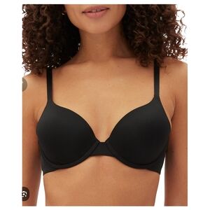 NWT Gap Body Size 34A  Black Women's T Shiet Bra